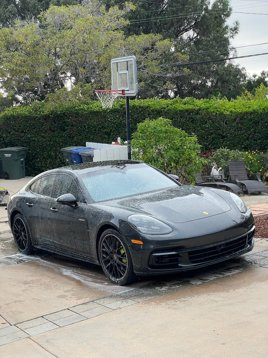 Before – Porsche Panamera detail